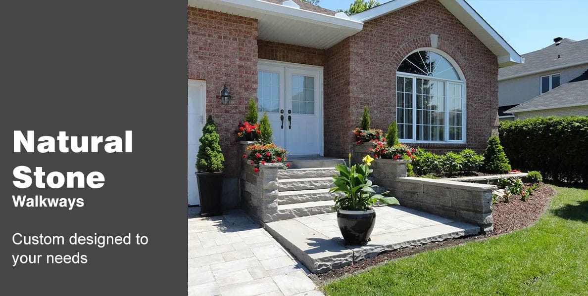 Natural Stone Walkways